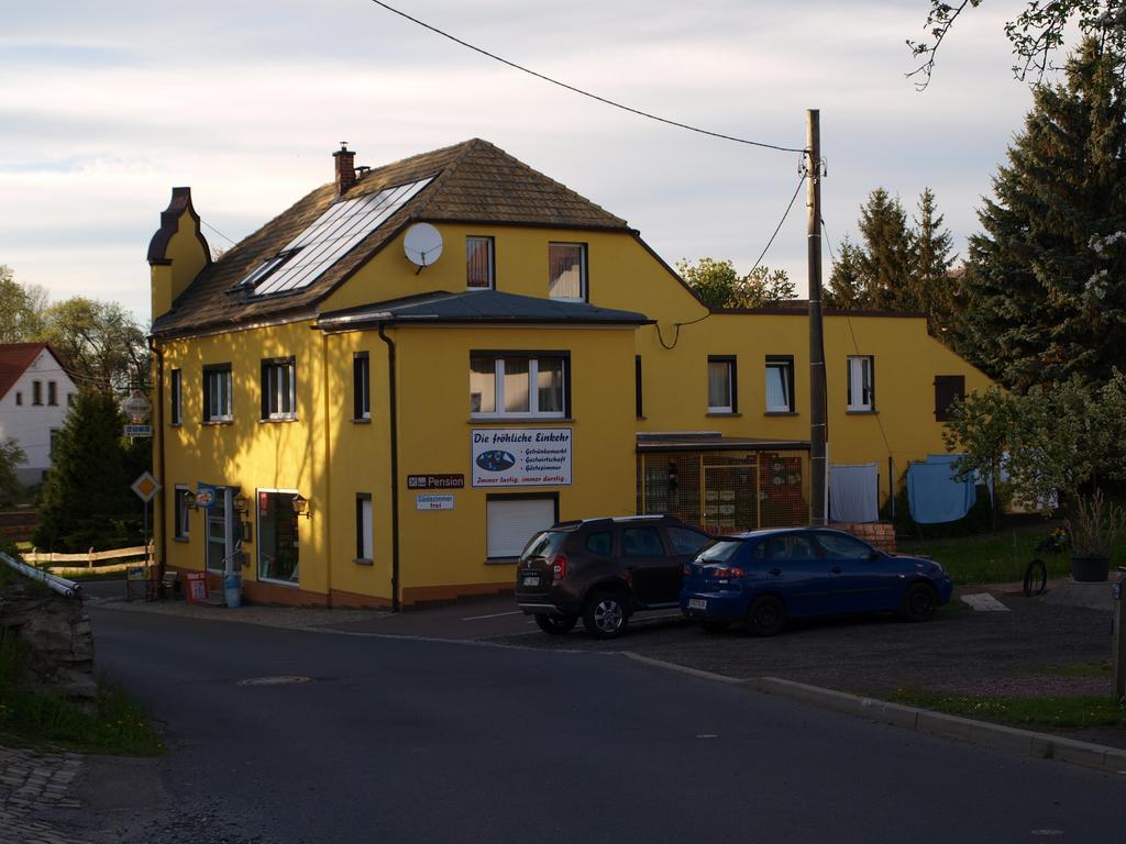 Die Froehliche Einkehr Pension Siebenlehn Exterior photo